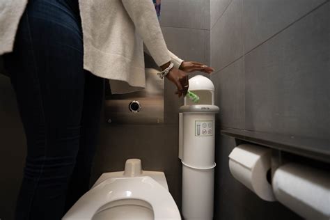 metal box in women's bathroom|Safe Disposal for Feminine Hygiene Products .